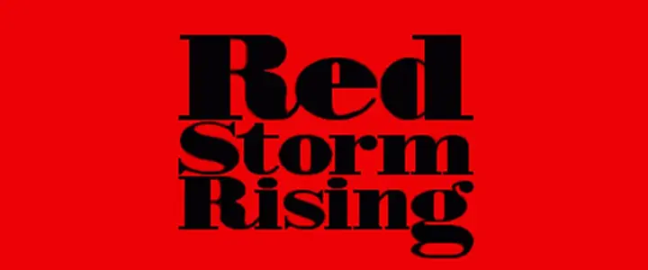 Cover art for the novel Red Storm Rising